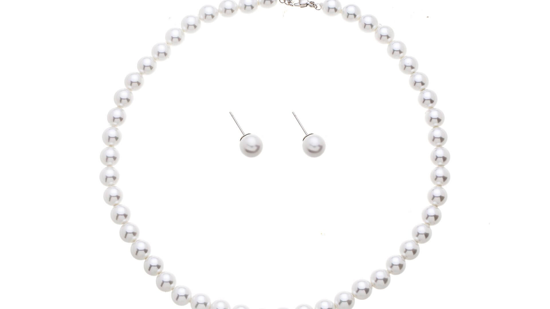 Brautschmuckset mit Halskette und Ohrringe PNL1